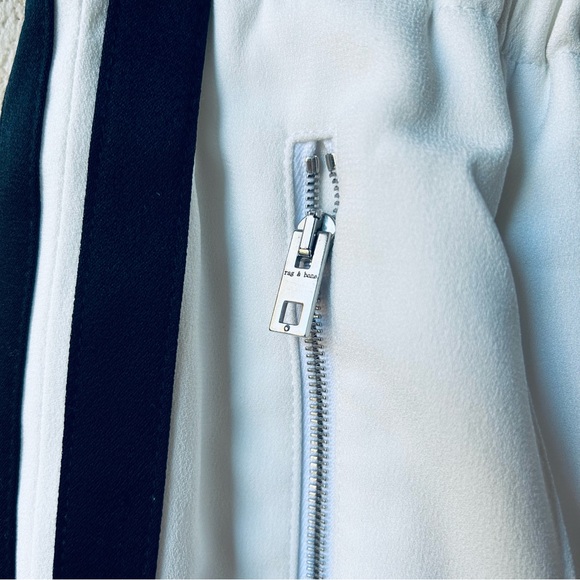 rag & bone New York Milk White Track Jogger Pant - Picture 7 of 13